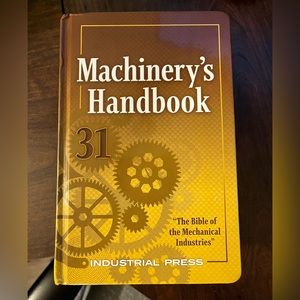 Machinery’s handbook 31st edition. New, unmarked.
